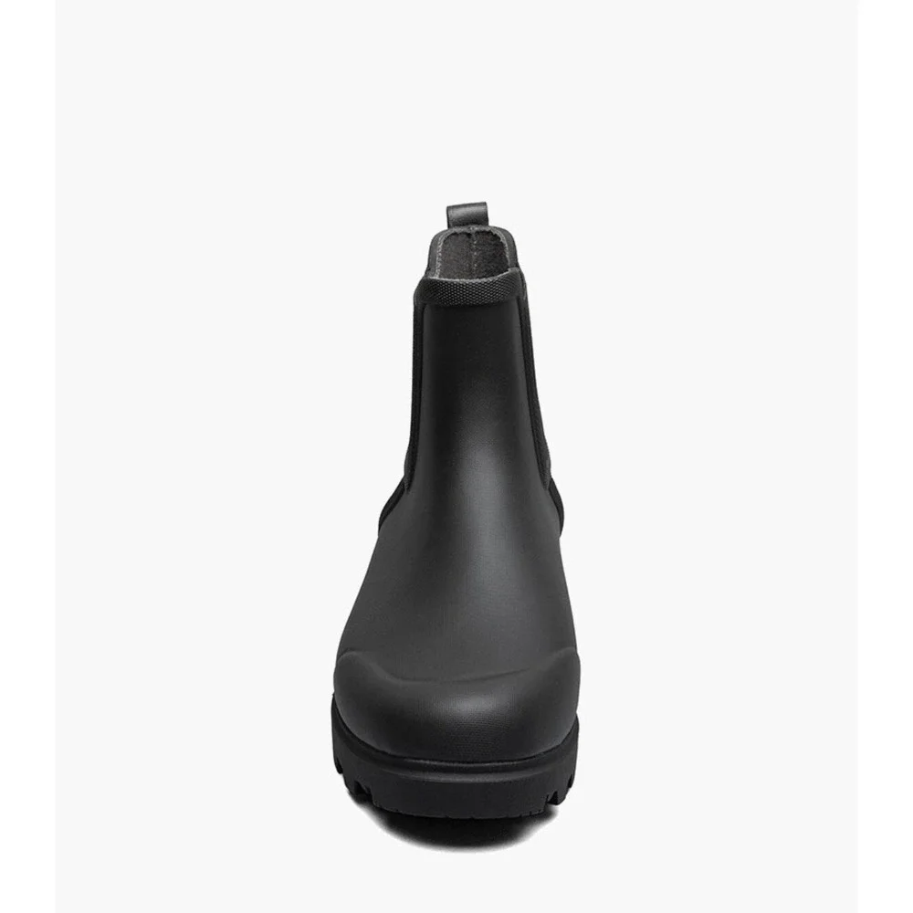 Bogs Holly Chelsea Women's Rain Boots, Black, W 10 Waterproof New In Box